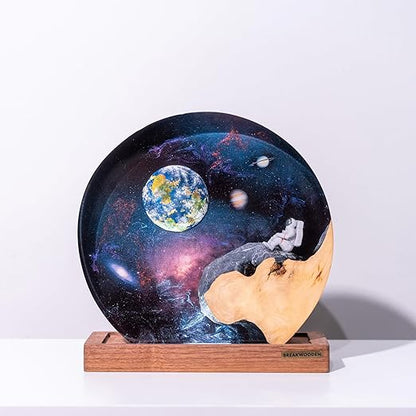 Galaxy Epoxy Resin Night Light