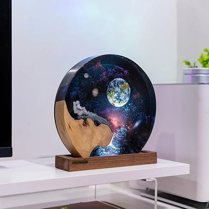 Galaxy Epoxy Resin Night Light