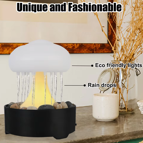 Mushroom Fountain Night Light